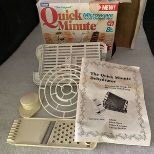 Quick Minute Microwave Food Dehydrator